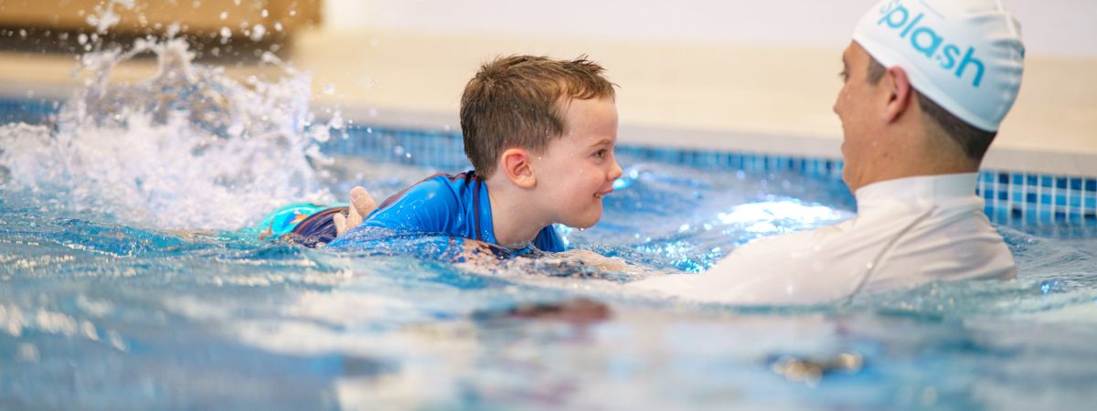 Expert swimming lessons for children GetSetSwim